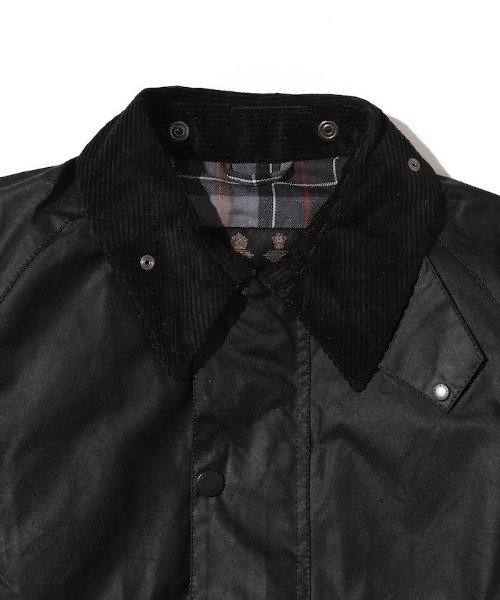 Barbour（バブアー）の「BARBOUR OS TRANSPORT WAX JACKET（その他アウター・メンズ・ブラック/セージグリーン・M/L/XL）」の7枚目の写真