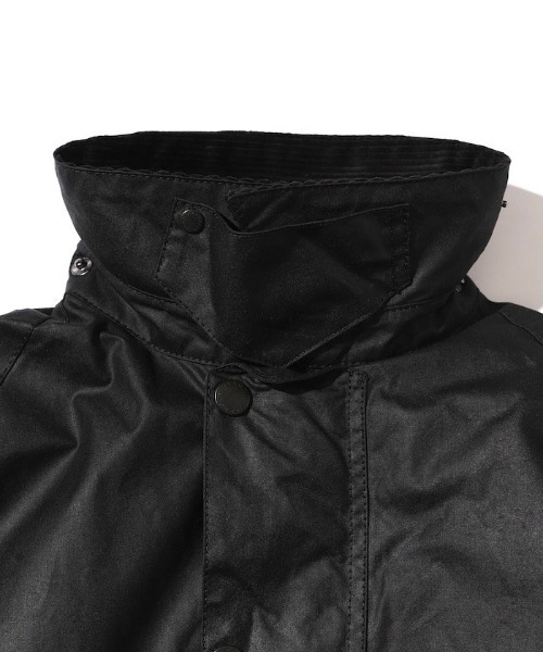 Barbour（バブアー）の「BARBOUR OS TRANSPORT WAX JACKET（その他アウター・メンズ・ブラック/セージグリーン・M/L/XL）」の8枚目の写真