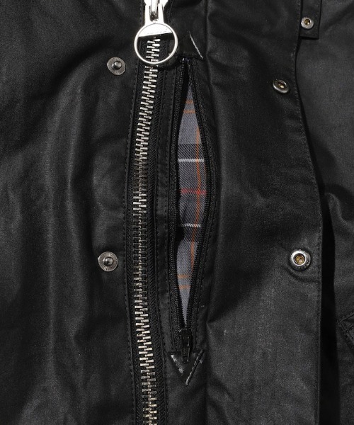 Barbour（バブアー）の「BARBOUR OS TRANSPORT WAX JACKET（その他アウター・メンズ・ブラック/セージグリーン・M/L/XL）」の11枚目の写真