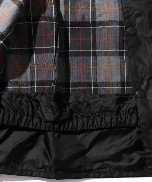 Barbour（バブアー）の「BARBOUR OS TRANSPORT WAX JACKET（その他アウター・メンズ・ブラック/セージグリーン・M/L/XL）」の12枚目の写真