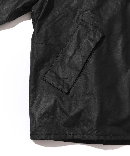 Barbour（バブアー）の「BARBOUR OS TRANSPORT WAX JACKET（その他アウター・メンズ・ブラック/セージグリーン・M/L/XL）」の13枚目の写真