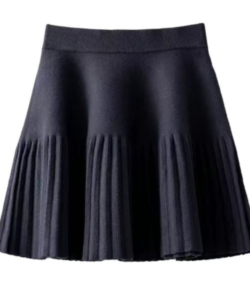 paravion（パラビオン）の「ニットプリーツスカート（スカート・レディース・グレー/ブラック/ホワイト・FREE）」の8枚目の写真