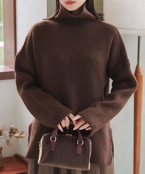 タートルネックオーバーニット（ニット/セーター）｜KOBE LETTUCE