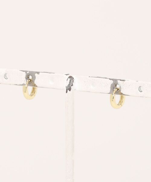 almo(アルモ)の「シンプルフープリングピアス/ペア(RO)(ピアス(両耳用)・メンズ・ゴールド/シルバー・SMALL/MEDIUM)」の14枚目の写真