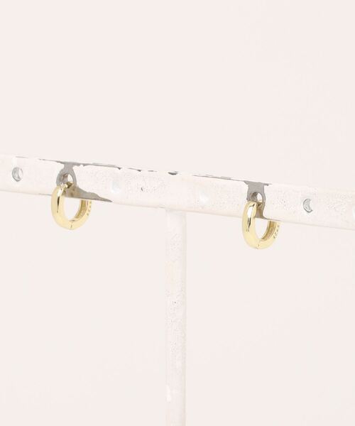 almo(アルモ)の「シンプルフープリングピアス/ペア(RO)(ピアス(両耳用)・メンズ・ゴールド/シルバー・SMALL/MEDIUM)」の13枚目の写真