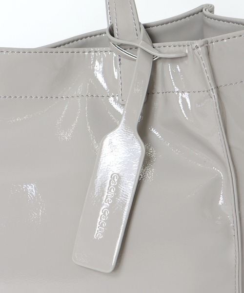 ソフトエナメルショッパーBAG S（トートバッグ）｜Three Four Time（スリーフォータイム）