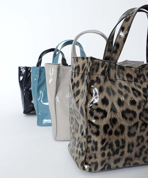 ソフトエナメルショッパーBAG S（トートバッグ）｜Three Four Time（スリーフォータイム）