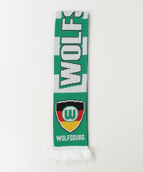 VfL WOL FSBURG サッカースカーフ マフラー adidas アディカラー