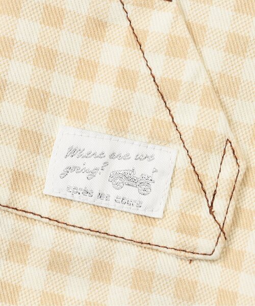 apres les cours（アプレレクール）の「ベビーサロペット（その他ベビーウェア・キッズ・ベージュ/インディゴブルー・70/80）」の16枚目の写真