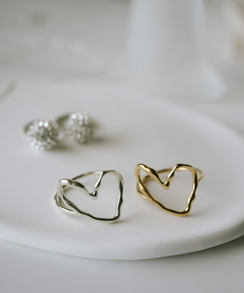 リング シルバー925 指輪 ハート 金属アレルギー対応【Loviella ロヴィエラ】（リング）｜Ops.（オプス）