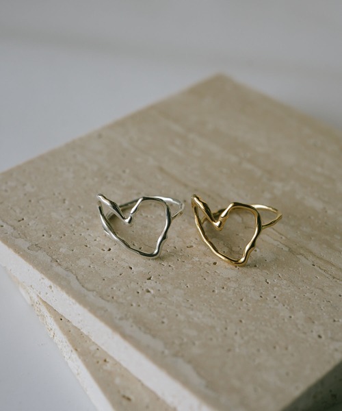 リング シルバー925 指輪 ハート 金属アレルギー対応【Loviella ロヴィエラ】（リング）｜Ops.（オプス）