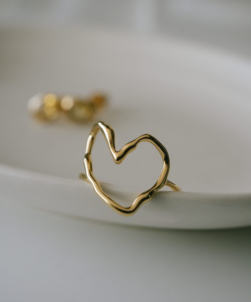 リング シルバー925 指輪 ハート 金属アレルギー対応【Loviella ロヴィエラ】（リング）｜Ops.（オプス）