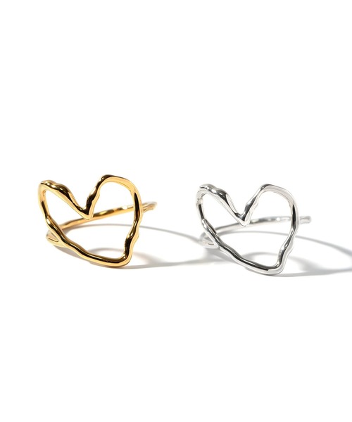 リング シルバー925 指輪 ハート 金属アレルギー対応【Loviella ロヴィエラ】（リング）｜Ops.（オプス）