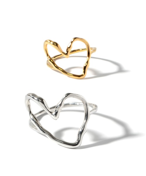 リング シルバー925 指輪 ハート 金属アレルギー対応【Loviella ロヴィエラ】（リング）｜Ops.（オプス）