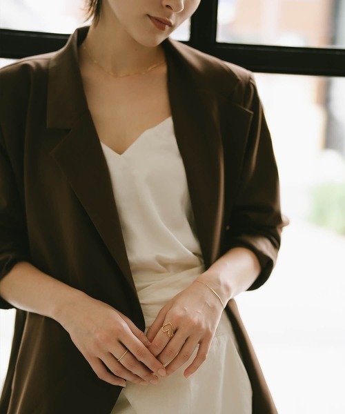 リング シルバー925 指輪 ハート 金属アレルギー対応【Loviella ロヴィエラ】（リング）｜Ops.（オプス）