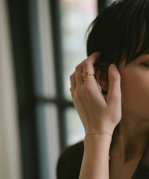 リング シルバー925 指輪 ハート 金属アレルギー対応【Loviella ロヴィエラ】（リング）｜Ops.（オプス）