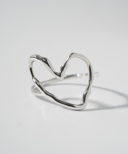 リング シルバー925 指輪 ハート 金属アレルギー対応【Loviella ロヴィエラ】（リング）｜Ops.（オプス）