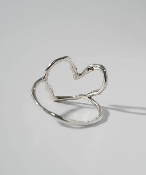 リング シルバー925 指輪 ハート 金属アレルギー対応【Loviella ロヴィエラ】（リング）｜Ops.（オプス）