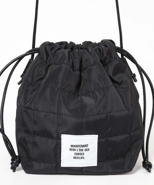 LEPSIM(レプシィム)の「キルティングミニ巾着 290388(ショルダーバッグ・レディース・ライトカーキ/ブラック/アイボリー/マルーン・ONE SIZE)」の9枚目の写真