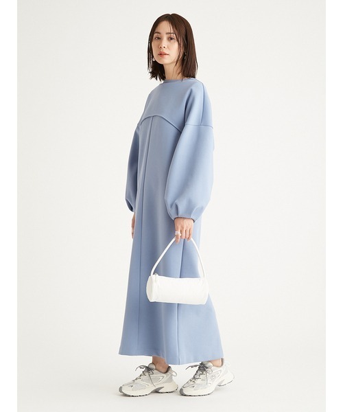 emmi（エミ）の「ナイロンチューブミニバッグ（ハンドバッグ・レディース・ブラック/ホワイト/レッド/ライトブルー・FREE）」の8枚目の写真