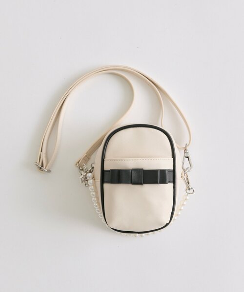 OLIVE des OLIVE（オリーブデオリーブ）の「【推し活】Aimerianejoieちびぬいバッグ（ポーチ・レディース・ピンク/グレイッシュベージュ/ブラック・FREE）」の5枚目の写真