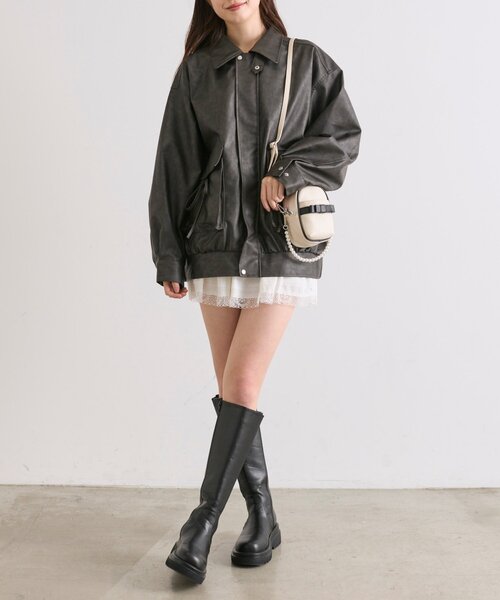 OLIVE des OLIVE（オリーブデオリーブ）の「【推し活】Aimerianejoieちびぬいバッグ（ポーチ・レディース・ピンク/グレイッシュベージュ/ブラック・FREE）」の10枚目の写真