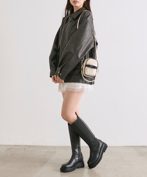 OLIVE des OLIVE（オリーブデオリーブ）の「【推し活】Aimerianejoieちびぬいバッグ（ポーチ・レディース・ピンク/グレイッシュベージュ/ブラック・FREE）」の11枚目の写真