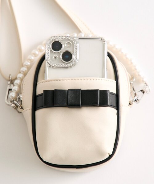 OLIVE des OLIVE（オリーブデオリーブ）の「【推し活】Aimerianejoieちびぬいバッグ（ポーチ・レディース・ピンク/グレイッシュベージュ/ブラック・FREE）」の13枚目の写真