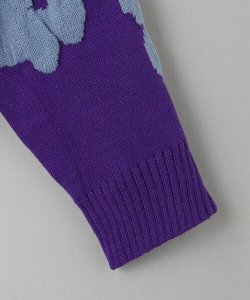 新品同様　ユナイテッドアローズ　フラワーニット 3D フラワーモチーフ ニット プルオーバー