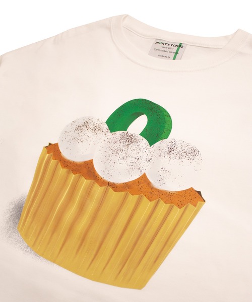 IRONY's TOKYO Tranquil Cupcake Big Tee（Tシャツ/カットソー）｜IRONY's TOKYO（アイロニーズトウキョウ）