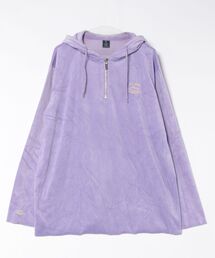 【8】【FLAN(FLANLABS)】Velour Half Zip Parker