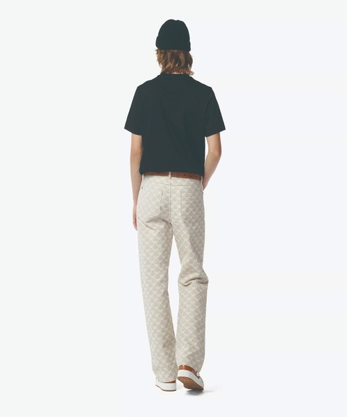 MCM(エムシーエム)の「シルケット ロゴ Tシャツ ジップポケット付き(Tシャツ/カットソー・メンズ・ブラウン/ブラック・MEDIUM/LARGE)」の7枚目の写真