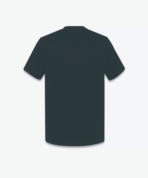 MCM(エムシーエム)の「シルケット ロゴ Tシャツ ジップポケット付き(Tシャツ/カットソー・メンズ・ブラウン/ブラック・MEDIUM/LARGE)」の3枚目の写真