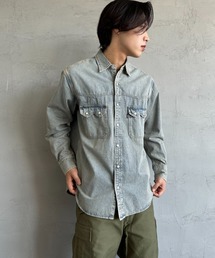 [LIBERTO/リベルト] ウエスタン デニムシャツ