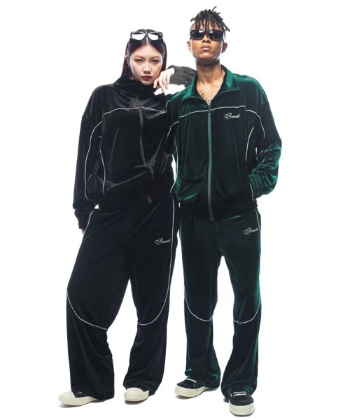 breath VELOUR JACKET breathベロアトラックジャケット