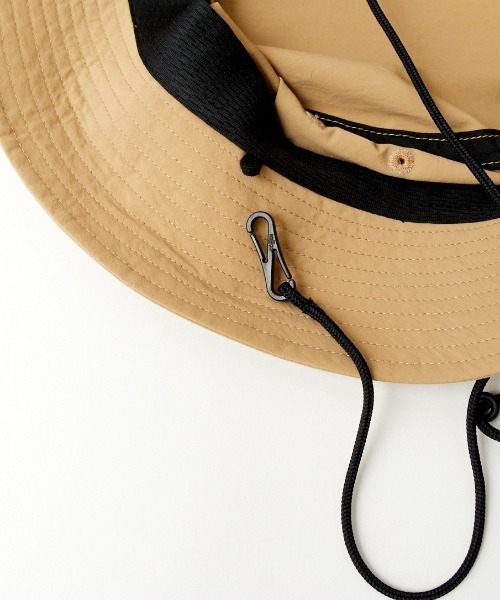 DANTON（ダントン）の「[DANTON/ダントン] ポリエステルストレッチバケットハット（ハット・レディース・ブラック/アイボリー/ベージュ/チャコール・F）」の5枚目の写真