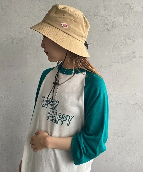 DANTON（ダントン）の「[DANTON/ダントン] ポリエステルストレッチバケットハット（ハット・レディース・ブラック/アイボリー/ベージュ/チャコール・F）」の21枚目の写真