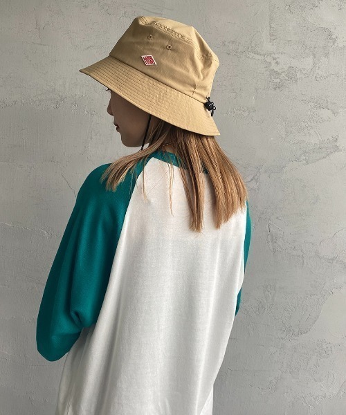 DANTON（ダントン）の「[DANTON/ダントン] ポリエステルストレッチバケットハット（ハット・レディース・ブラック/アイボリー/ベージュ/チャコール・F）」の19枚目の写真
