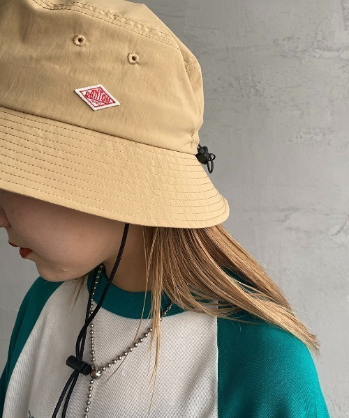DANTON（ダントン）の「[DANTON/ダントン] ポリエステルストレッチバケットハット（ハット・レディース・ブラック/アイボリー/ベージュ/チャコール・F）」の18枚目の写真