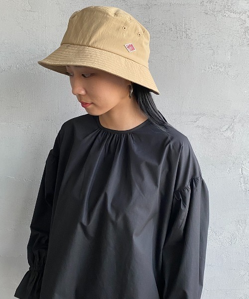 DANTON（ダントン）の「[DANTON/ダントン] ポリエステルストレッチバケットハット（ハット・レディース・ブラック/アイボリー/ベージュ/チャコール・F）」の16枚目の写真