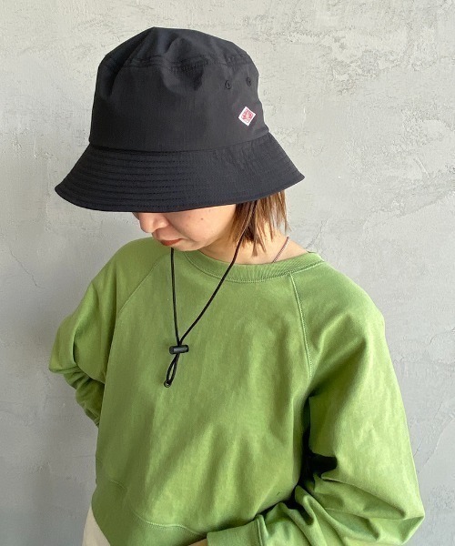 DANTON/ダントン] ポリエステルストレッチバケットハット