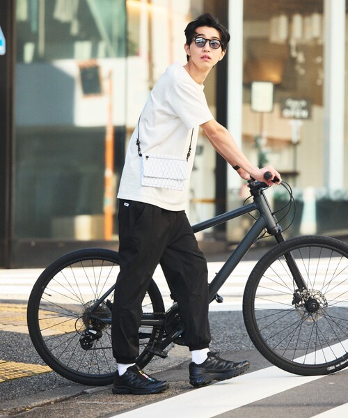 FREAK'S STORE（フリークスストア）の「限定展開 AiRide/エアライド ポケッタブル イージージョガーパンツ（その他パンツ・メンズ・チャコールグレー/ネイビー/ブラック/グレイッシュベージュ・MEDIUM/SMALL/LARGE）」の9枚目の写真