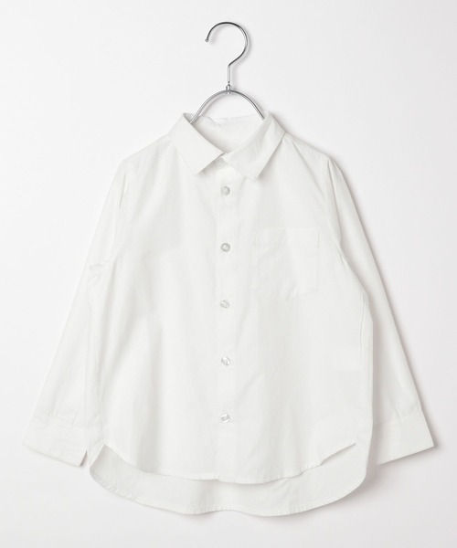 FOUND GOOD（ファウンドグッド）の「O/レギュラーシャツ（シャツ/ブラウス・キッズ・ホワイト系5/ブルー系・130cm/120cm/110cm）」の7枚目の写真