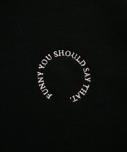 Anchor Smith（アンカー スミス）の「サークルロゴ刺繍ドローコードオーバーサイズスウェット（スウェット・レディース・杢グレー/ブラック/レッド/ダークブラウン/スミクロ・M/L）」の21枚目の写真