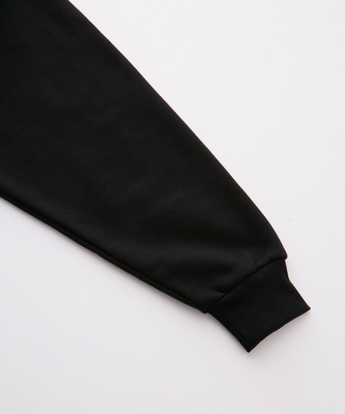 Anchor Smith（アンカー スミス）の「サークルロゴ刺繍ドローコードオーバーサイズスウェット（スウェット・レディース・杢グレー/ブラック/レッド/ダークブラウン/スミクロ・M/L）」の22枚目の写真