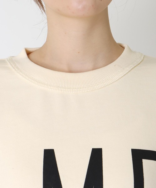 Three Four Time（ｽﾘｰﾌｫｰﾀｲﾑ）の「ロゴスウェット（スウェット・レディース・オフホワイト/チャコールグレー・FREE）」の11枚目の写真