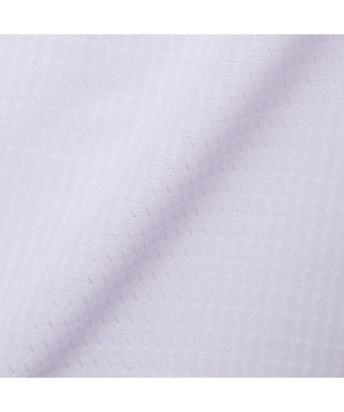 TOKYO SHIRTS(トウキョウシャツ)の「透け防止 形態安定ノーアイロン レギュラー 長袖ビジネスワイシャツ(ビジネスシャツ・レディース・ラベンダー・LL/S/M/L/XL/XS)」の5枚目の写真