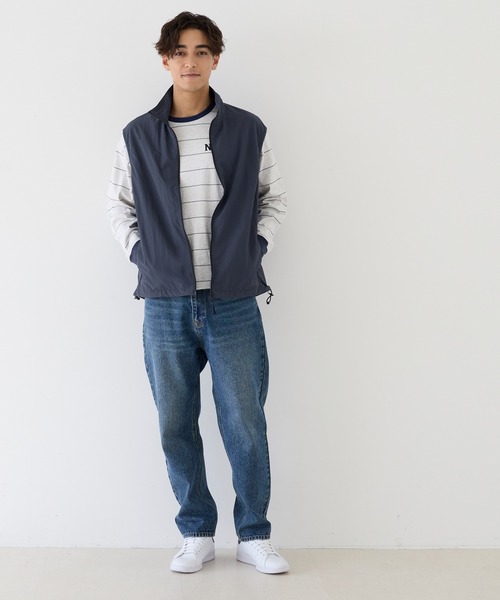 coca(coca)(コカ)の「ワッシャーナイロンユーティリティベスト(ベスト・メンズ・アイボリー/ネイビー/カーキ/ブラック・XL/L/M)」の12枚目の写真