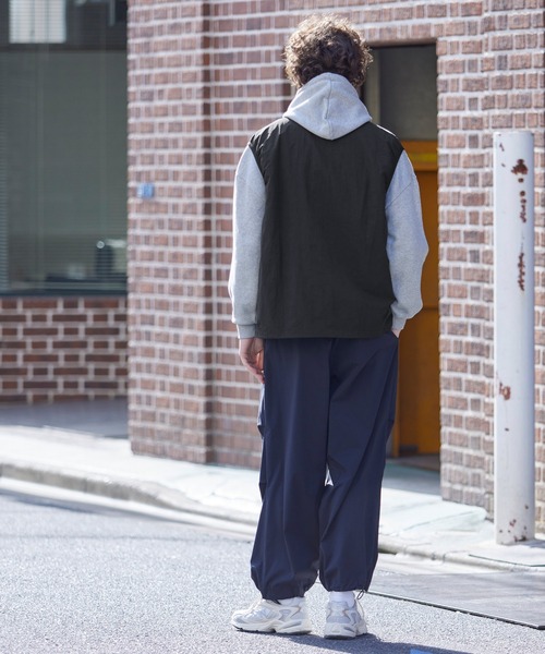 coca(coca)(コカ)の「ワッシャーナイロンユーティリティベスト(ベスト・メンズ・アイボリー/ネイビー/カーキ/ブラック・XL/L/M)」の21枚目の写真
