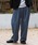 CAMBIO�i�J���r�I�j�́ump13282-Ripstop Like Denim Two Tuck Wide Straight Pants �f�j���C�[�W�[�p���c�i�f�j���p���c�j�v�b�T�b�N�X�u���[